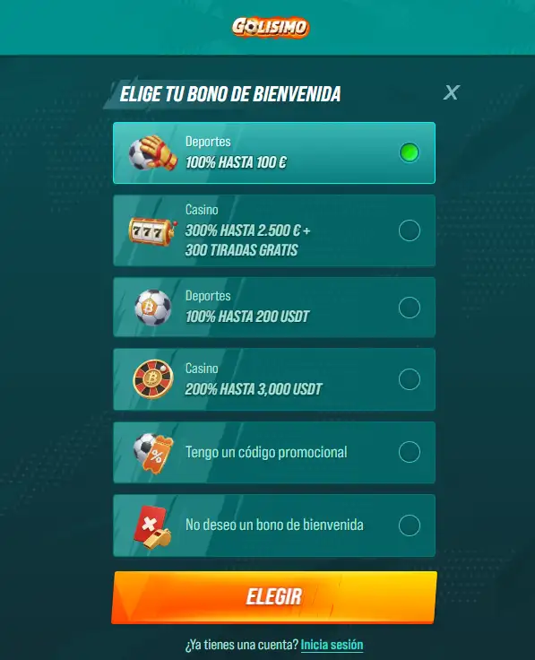 Bonos de Golisimo: bienvenida, promociones y condiciones clave